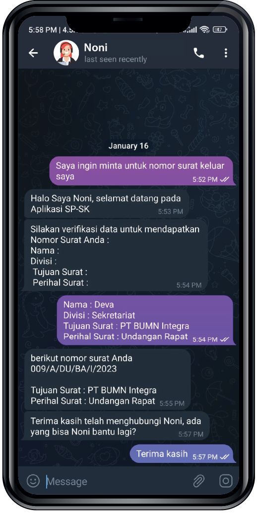 Penomoran Surat Aplikasi Nomor Surat Nomor Surat Otomatis 8254